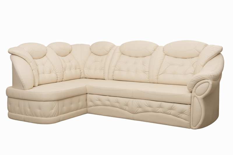 Угловой диван Луиджи 9 в бежевом оттенке